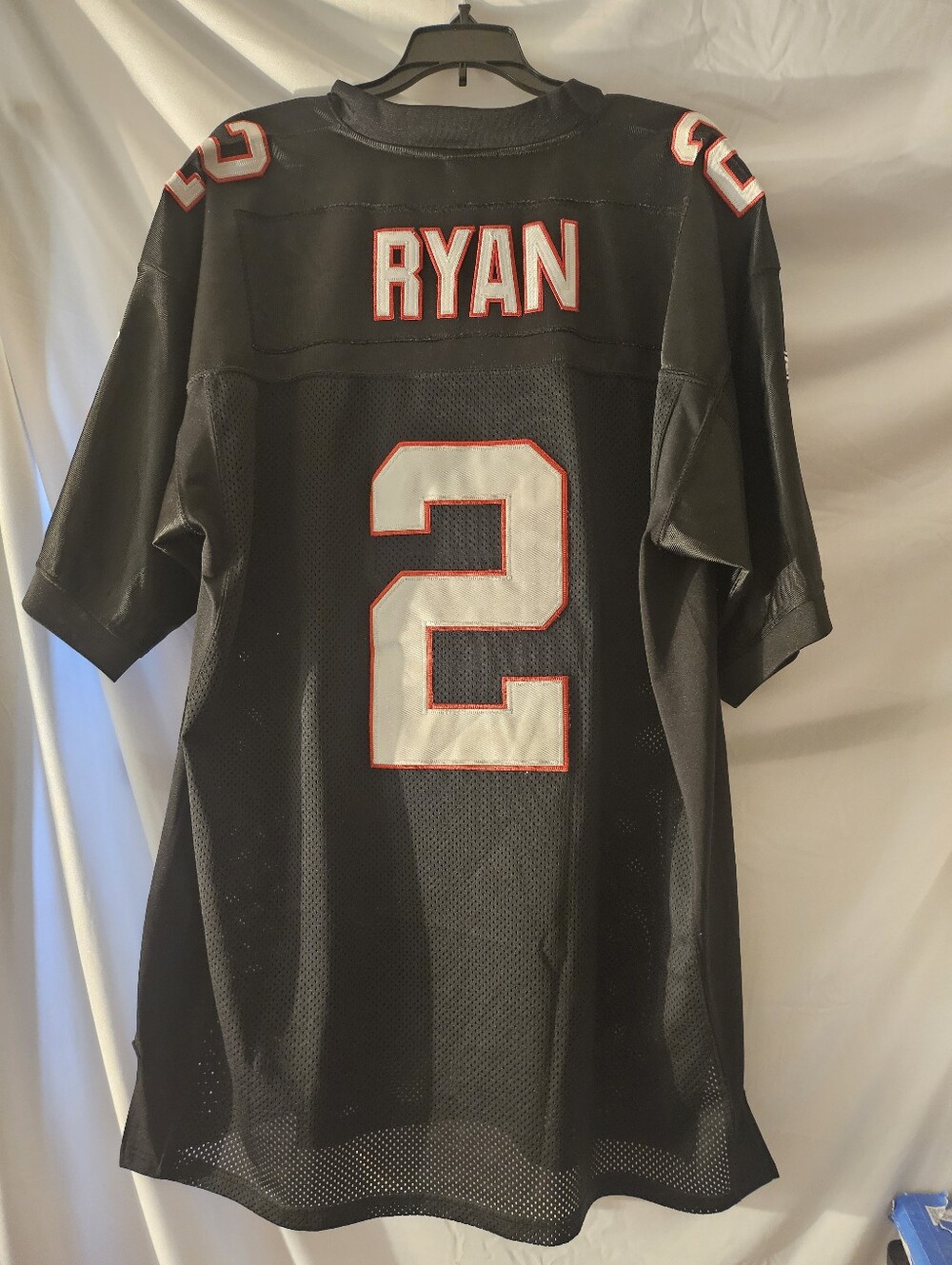 Reebok‎ On Field NFL Atlanta Falcons Matt Ryan #2 Black Sewn Jersey Size 52